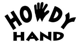 HOWDY HAND logo