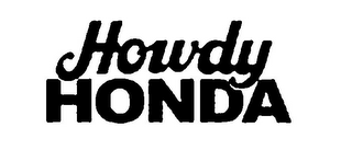 HOWDY HONDA logo