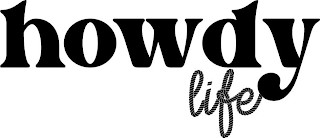 HOWDY LIFE logo