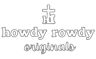 HOWDY ROWDY ORIGINALS logo