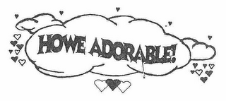 HOWE ADORABLE! logo