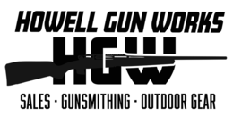 HOWELL GUN WORKS HGW SALES · GUNSMITHING · OUTDOOR GEAR logo