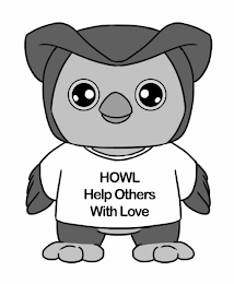 HOWL HELP OTHERS WITH LOVE logo