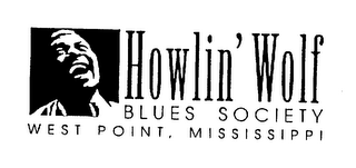 HOWLIN' WOLF BLUES SOCIETY WEST POINT, MISSISSIPPI logo