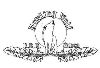 HOWLING WOLF B.B.Q. SAUCE logo