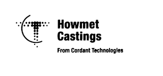 HOWMET CASTINGS FROM CORDANT TECHNOLOGIES logo