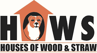 HOWS HOUSES OF WOOD & STRAW logo