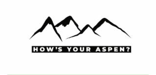 HOW'S YOUR ASPEN? logo