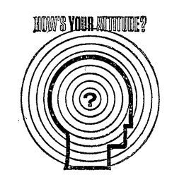 HOW'S YOUR ATTITUDE? logo