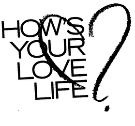 HOW'S YOUR LOVE LIFE?