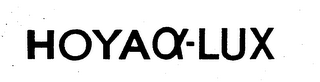 HOYA-LUX logo