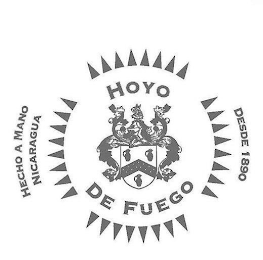 HOYO DE FUEGO HECHO A MANO NICARAGUA DESDE 1890 logo