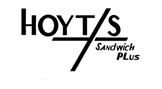 HOYT'S SANDWICH PLUS logo