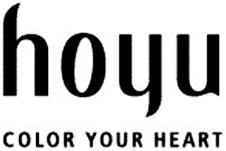 HOYU COLOR YOUR HEART logo