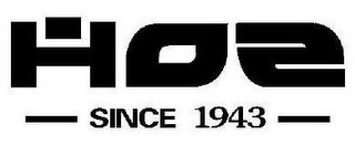 HOZ SINCE 1943 logo