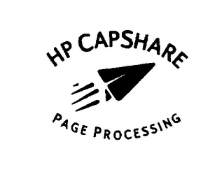 HP CAPSHARE PAGE PROCESSING logo