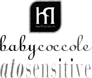 HP HEALTH PRODUCTS BABYCOCCOLE ATOSENSITIVE logo