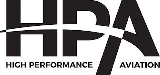 HPA HIGH PERFORMANCE AVIATION logo