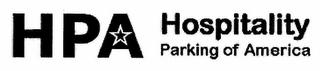 HPA HOSPITALITY PARKING OF AMERICA logo