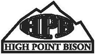 HPB HIGH POINT BISON logo