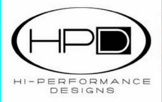 HPD HI-PERFORMANCE DESIGNS logo