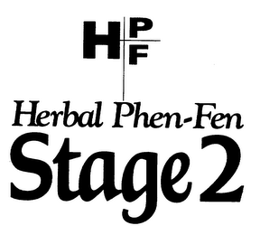 HPF HERBAL PHEN-FEN STAGE 2 logo
