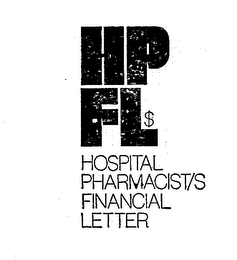 HPFL HOSPITAL PHARMACIST/S FINANCIAL LETTER logo