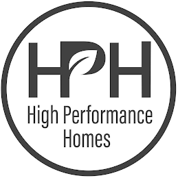 HPH HIGH PERFORMANCE HOMES logo