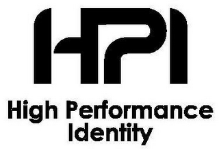 HPI HIGH PERFORMANCE IDENTITY logo