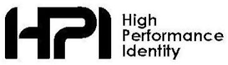 HPI HIGH PERFORMANCE IDENTITY logo