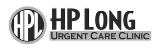 HPL HP LONG URGENT CARE CLINIC logo