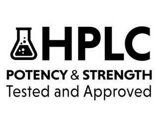 HPLC POTENCY & STRENGTH TESTED AND APPROVED logo