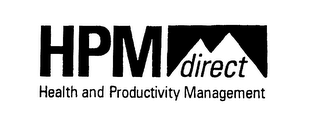 HPM DIRECT HEALTH AND PRODUCTIVITY MANAGEMENT logo