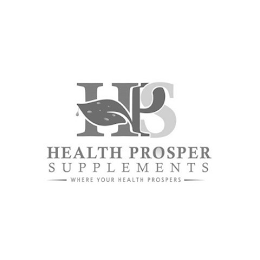 HPS HEALTH PROSPER SUPPLEMENTS WHERE YOUR HEALTH PROSPERS logo