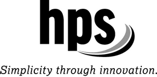 HPS SIMPLICITY THROUGH INNOVATION. logo