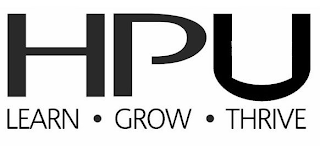 HPU LEARN · GROW · THRIVE logo