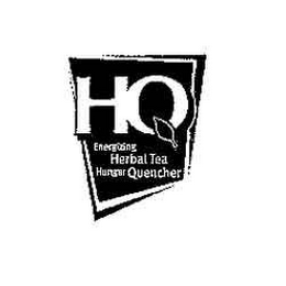 H.Q. ENERGIZING HERBAL TEA HUNGER QUENCHER logo