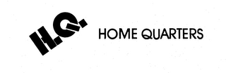 H.Q. HOME QUARTERS logo