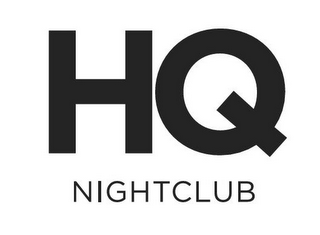 HQ NIGHTCLUB logo
