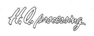 H.Q. PROCESSING logo