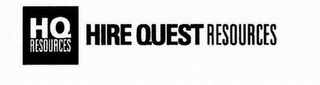 HQ RESOURCES HIRE QUEST RESOURCES logo