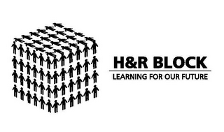 H&R BLOCK LEARNING FOR OUR FUTURE logo