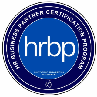 HR BUSINESS PARTNER CERTIFICATION PROGRAM HRBP INSTITUTE OF ORGANIZATION DEVELOPMENT logo