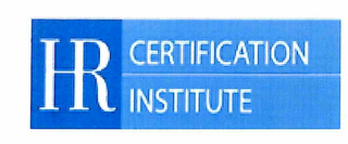 HR CERTIFICATION INSTITUTE logo