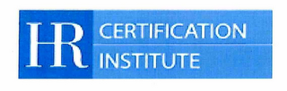 HR CERTIFICATION INSTITUTE logo