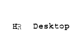 HR DESKTOP logo