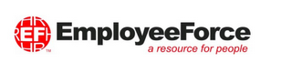 HR EMPLOYEEFORCE A RESOURCE FOR PEOPLE logo