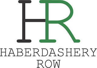 HR HABERDASHERY ROW logo