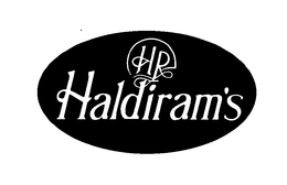 HR HALDIRAM'S logo