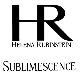 HR HELENA RUBINSTEIN SUBLIMESCENCE logo